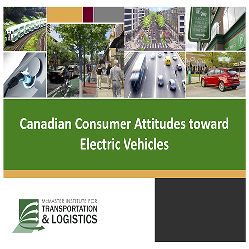 Canadian Consumer Attitudes Towards Electric Vehicles PowerPoint Slide
