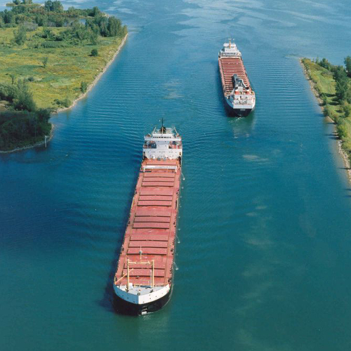 hips travelling through the St.Lawrence seaway
